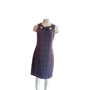 Magnolia Grace Sleeveless Purple Cut Out Dress Size M